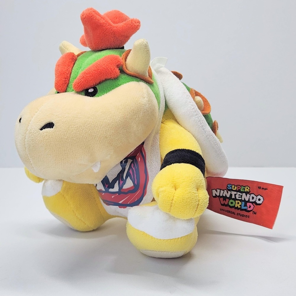 Nintendo Super Mario Bowser Jr Plush Small Stuffed Toy Super Nintendo World